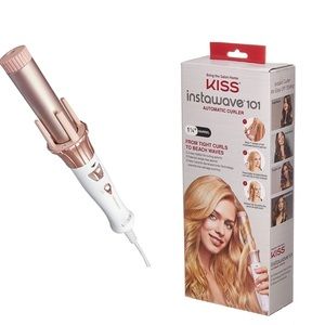 KISS Instawave 101 Automatic Curler - Rotating Curling Iron